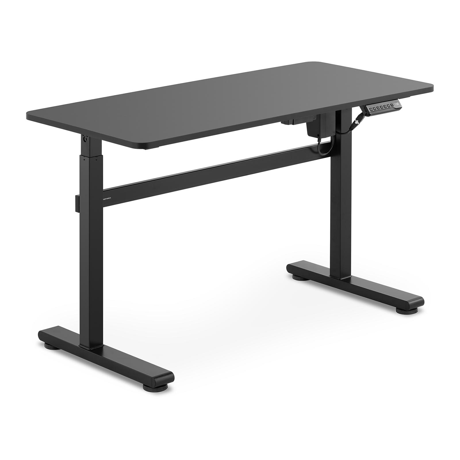 Állítható magasságú íróasztal - 1180 x 580 mm - Porbevont acél | Fromm & Starck