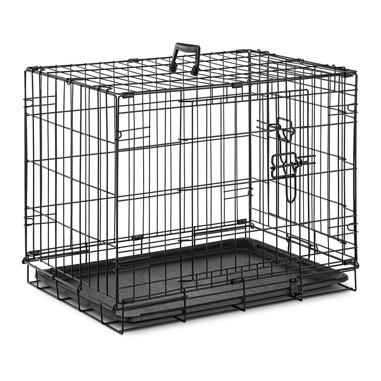 Kutyaszállító box - összecsukható - 60 x 43 x 49 cm | Wiesenfield